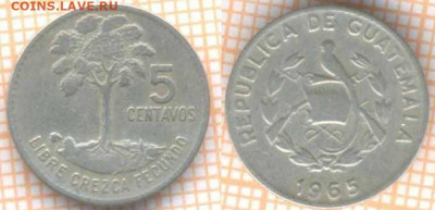 Гватемала 5 сентаво 1965 г., до 7.09.2020 г. 22.00 по Москв - Гватемала 5 сентаво 1965 1393