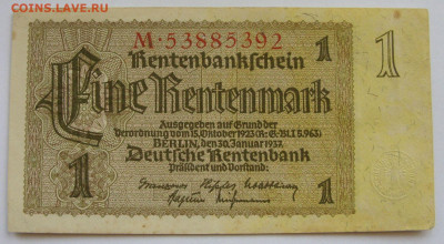 1 марка Германия 1937. - 1 марка 1937 - 1