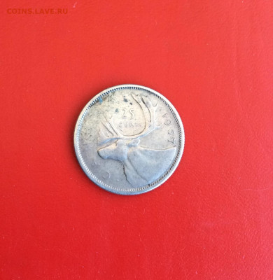 25 центов Канада 1957 год - IMG_2423.JPG
