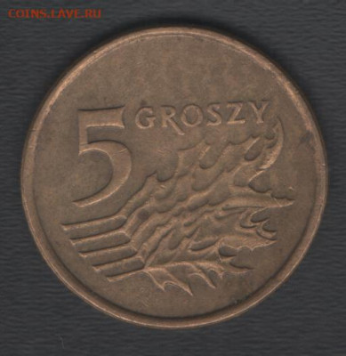 Польша 5 грошей 2009 до 11.09.2020 21.00 мск - Польша 5грошей09 р
