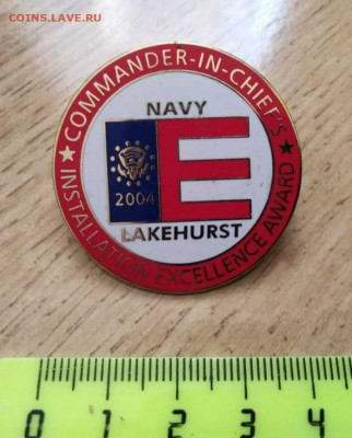 Военно-морской наградной знак США тяжелый - Нэви 2