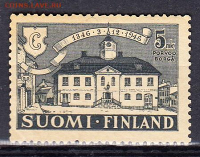 Финляндия 1946 1м*(5м) до 16 09 - 12