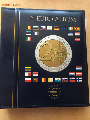 Альбом "2 EURO" LEUCHTTURM (ФРГ) + 5 листов для монет - image-30-08-20-12-29-3