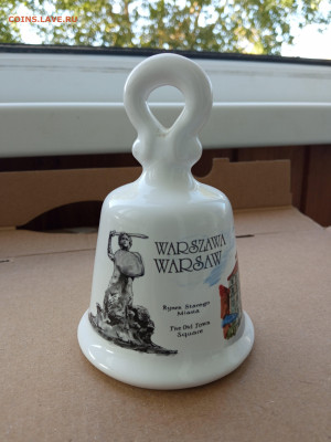 колокольчик Варшава Польша  керамика - IMG_20200925_163246-min