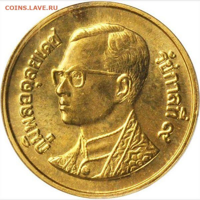 Монеты Тайланда - золото2001