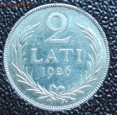 Латвия 2 лата 1926 - DSCN4455.JPG