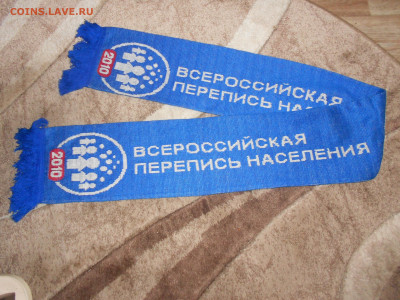 Шарф Перепись Населения 2010, Разновидность, до 10.10 - DSCN2030.JPG