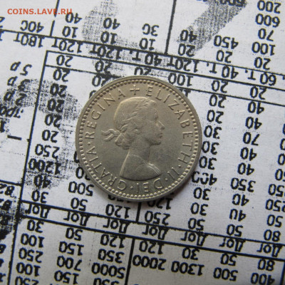 Великобритания 6 пенсов 1962 - IMG_0859.JPG