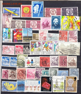 Почтовые марки (3) 50шт до 17 10 - 531б