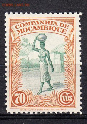 Колонии Мозамбик 1937 1м**0,7э до 17 10 - 186