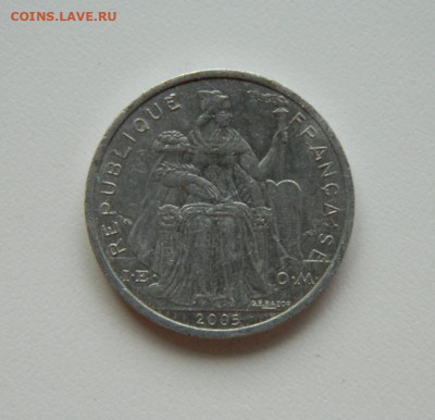 Новая Каледония 2 франка 2005 г. (Фауна). до 19.10.20 - DSCN1818.JPG