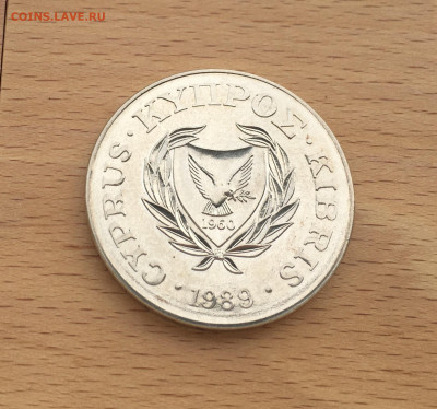 Крона Шайба Кипр 1 фунт 1989 75 лет фонду защиты детей - IMG_6653.JPG