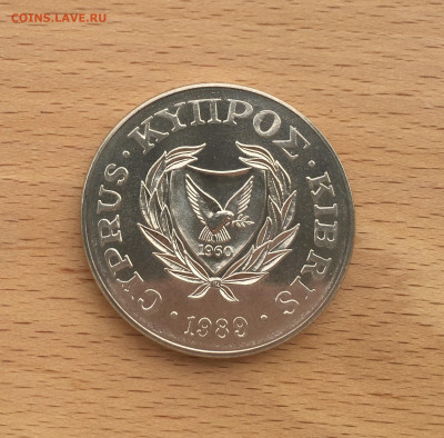 Крона Шайба Кипр 1 фунт 1989 75 лет фонду защиты детей - IMG_6650.JPG