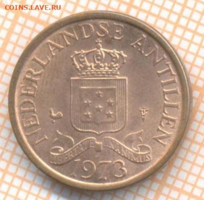 Нидерландские Антиллы 1 цент 1973 г., до 27.10.2020 г. 22.00 - Нидерландские Антиллы 1 цент 1973 2076