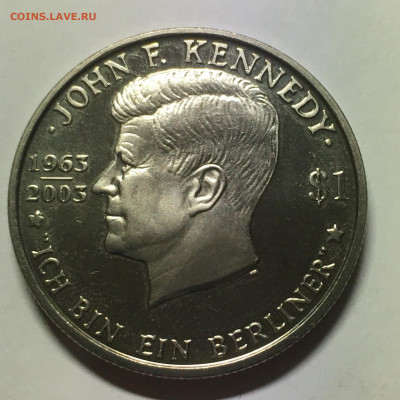 Виргинские острова 2003г 1$ "Джон Кеннеди" - image-21-09-20-09-48-1