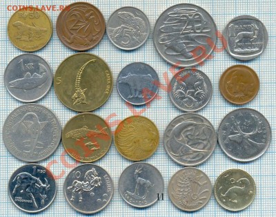 Иностранные монеты разные наборами и поштучно - 2 - жив