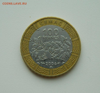 Центральная Африка (ВЕАС) 100 франков 2006 г. (БИМ) до 05.11 - DSCN2775.JPG