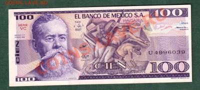 Мексика, 100 Песо 1982 ПРЕСС !!! (25.09) - m2