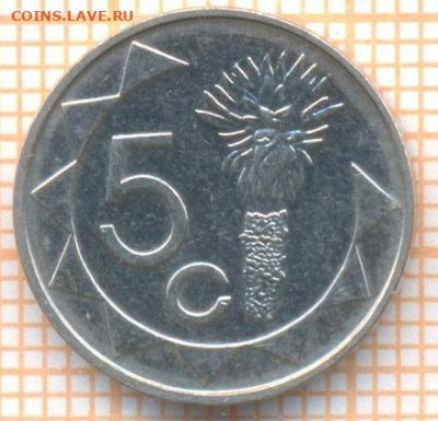 Намибия 5 центов 2007 г., до 10.11.2020 г. 22.00 по Москве - Намибия 5 центов 2007 2204