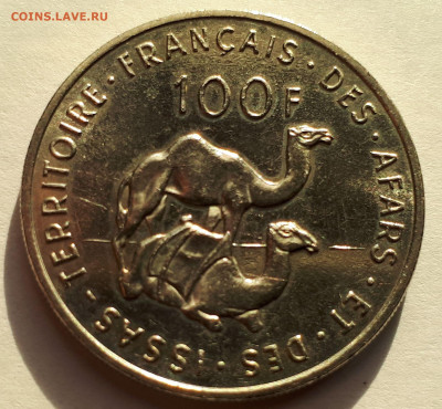 Француз.Территория Афар и Исса 10 франков 1970 Тираж-600 000 - 2