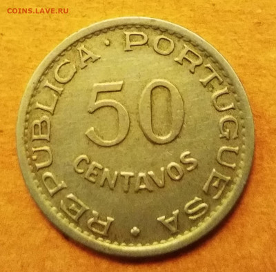 50 сентаво Порт.Ангола 1948 г. XF до 03.12.20 22:00мск - IMG_20201201_150702