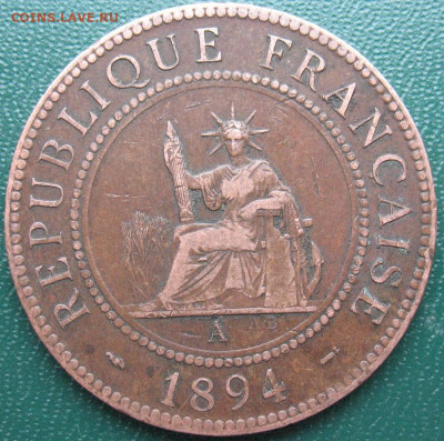Индокитай 1 цент 1894 - до 06.12.2020 - Индокитай 1 цент 1894_1.JPG