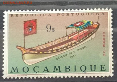 Португальский Мозамбик 1964 лодка 1м ** до 17 12 - 151
