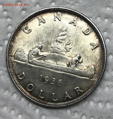 1 доллар 1936 Канада до 21.30 МСК 16.12.20 - IMG_2987