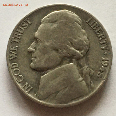 США 5 центов 1945г Р - image-20-11-20-02-45-3