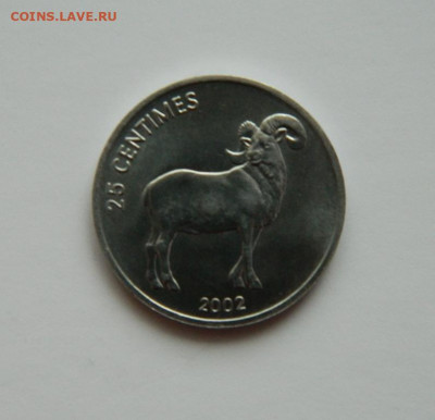 Конго 25 сантимов 2002 г. (Фауна) без обращения до 31.12.20 - DSCN4934.JPG