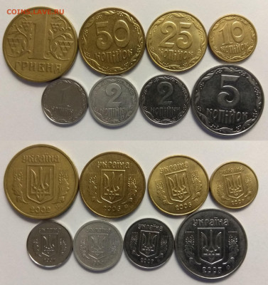 Набор из 8 монет Украины - 8.01 22:00 мск - IMG_20210103_092856
