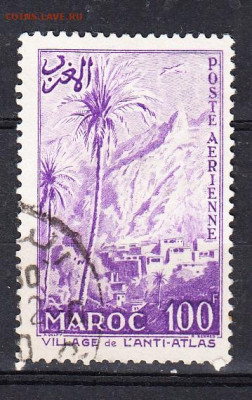 Колонии Марокко 1955 1м 100фр до 14 01 - 260
