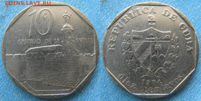 47.Монеты Карибского моря. - 47.10. -Куба 10 сентаво 1994    196-ас75-10862