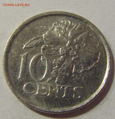 10 центов 2007 Тринидад и Тобаго №1а 16.01.2021 22:00 М - CIMG5475.JPG