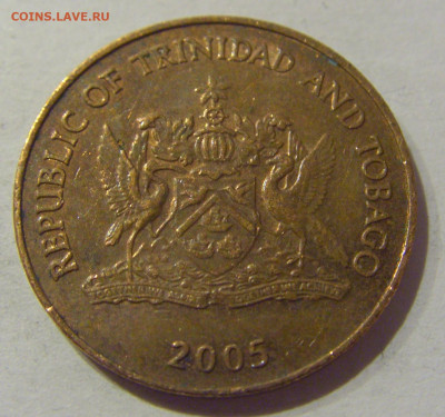5 центов 2005 Тринидад и Тобаго №1а 16.01.2021 22:00 М - CIMG5505.JPG