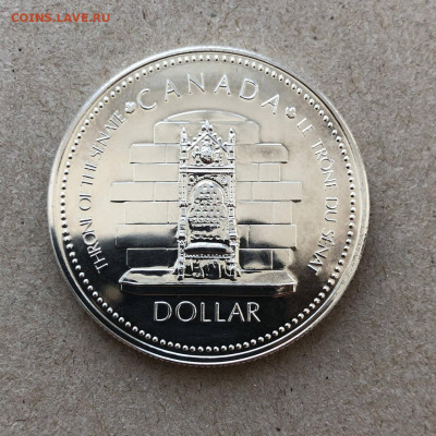 Канада 1 доллар 1977 Трон, до 17.01 - UHjlWRtVLks