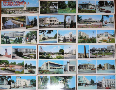 наборы открыток "города" - Симферополь 1987.JPG