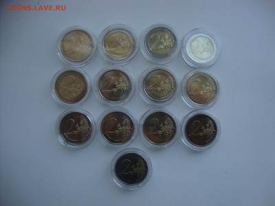 2 евро 2007 Римский договор. Набор 13 монет включая Словению - Римский договор 07 (2).JPG