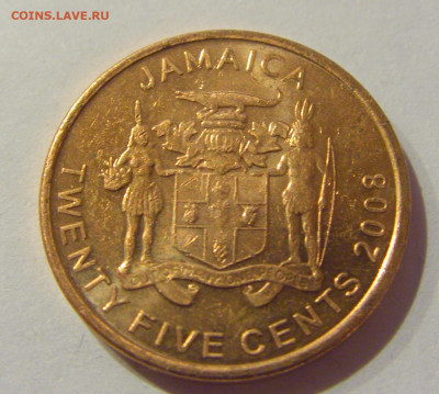 25 центов 2008 Ямайка №1а 21.01.2021 22:00 М - CIMG6505.JPG