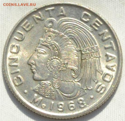Мексика 50 сентаво 1968. 22. 01. 2020 в 22 - 00. - DSC_0319.JPG