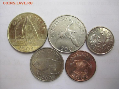 Бермуды набор из 5 монет до 24.01.21 - IMG_1719.JPG