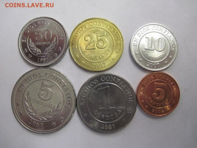 Никарагуа набор из 6 монет   до 24.01.21 - IMG_1390.JPG
