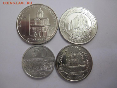 Парагвай набор из 4 монет   до 24.01.21 - IMG_1889.JPG