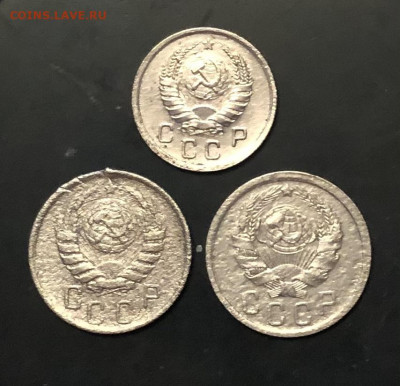 Монеты 15 копеек и 10 копеек ранних Советов(3шт)до 30.01 - 5D62D70B-E0EC-4284-907F-106A4203D238