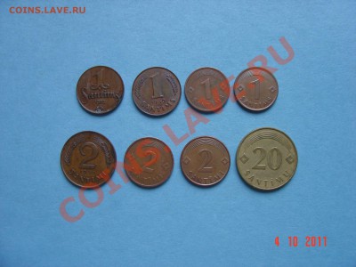 Латвия 8 монет - DSC05401.JPG