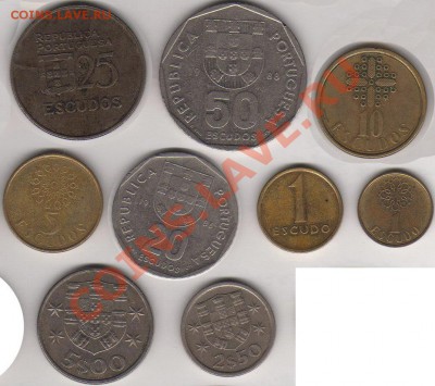 монеты Португалии - Португалия а+