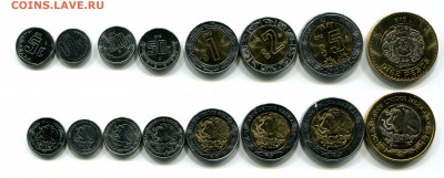 Мексика 5 10, 20, 50 сентаво 1,2,5 10 песо 2001-2013 до 1502 - img525_copy_2881x1162
