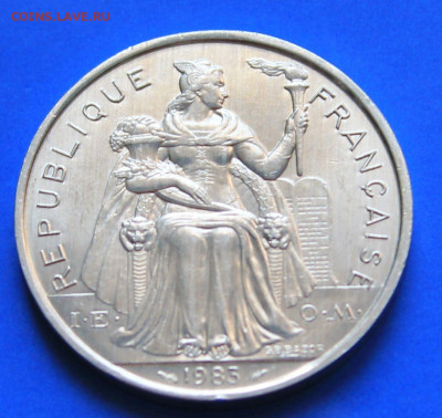 Французская Полинезия 5 франков 1983 - 8