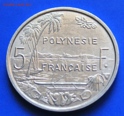 Французская Полинезия 5 франков 1983 - 2