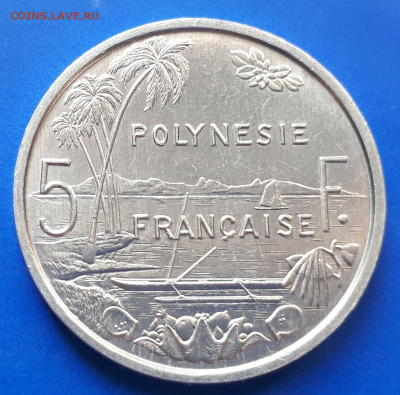 Французская Полинезия 5 франков 1983 - 1